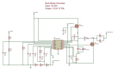 switch mode power supply     buck boost regulator  buzz loudly  generate