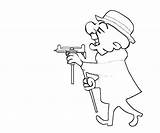 Magoo Mr Weapon Coloring Pages sketch template