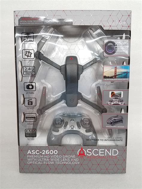 buy  ascend aeronautics premium hd video drone  ultra wide lens asc  sealed
