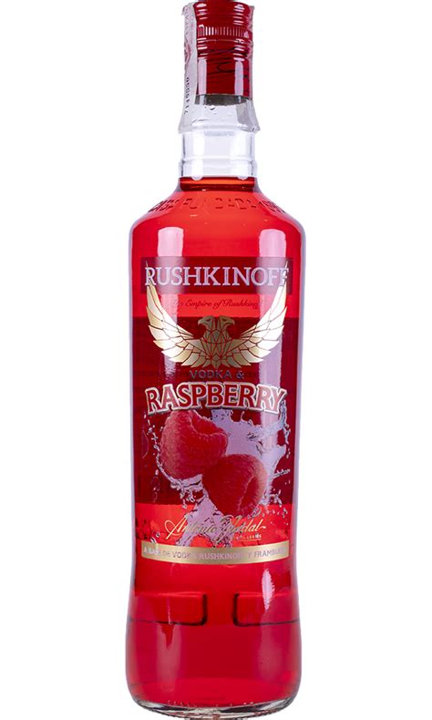 vodka rushkinoff frambuesa 1 litro 1898 drinks boutique