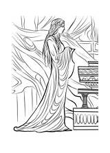 Coloring Lothlorien Pages Legolas Greenleaf Lord Rings Printable sketch template