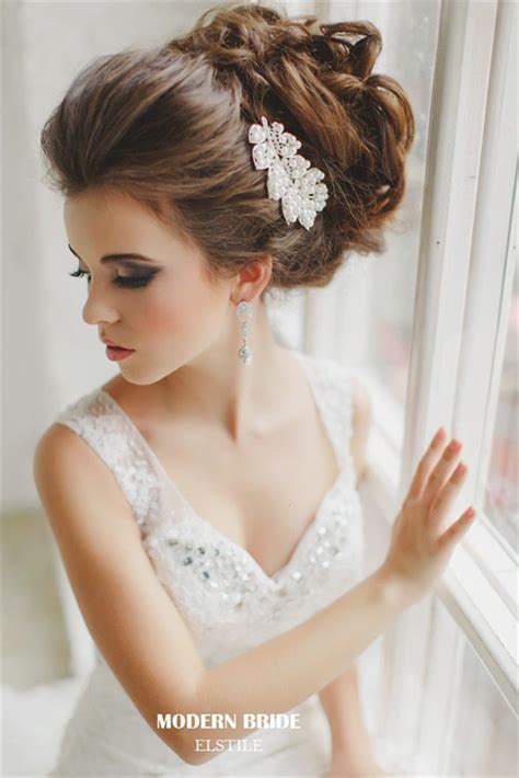 beautiful updo wedding hairstyles  inspire