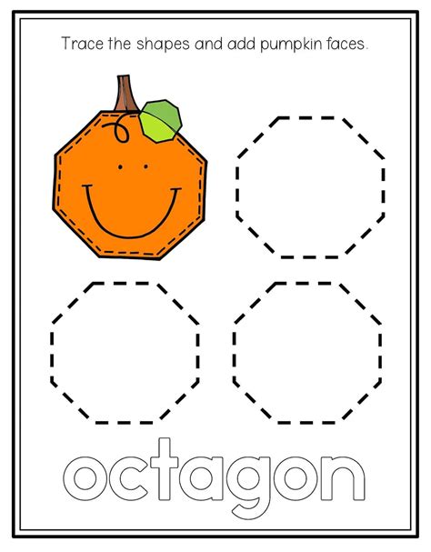 octagon tracing worksheets alphabetworksheetsfreecom