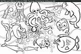Sea Coloring Pages Creatures Printable Life Under Animals Ocean Drawing Kids Color Ethan Printables Animal Exclusive Spellbound Getcolorings Getdrawings Print sketch template