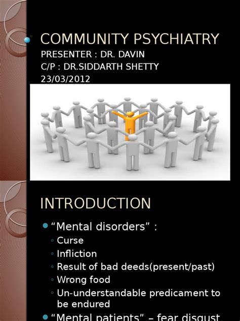 community psychiatry psychiatry mental health