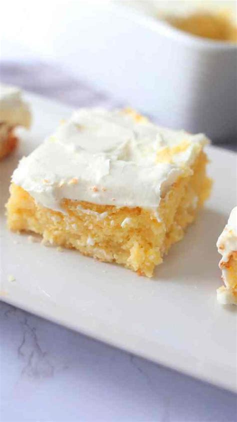 Pineapple Sheet Cake With Cake Mix Brown Sugar Food Blog