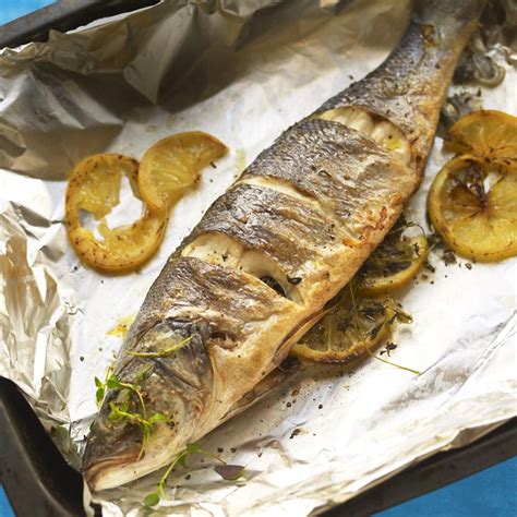 Whole Roasted Sea Bass Simply Delicious