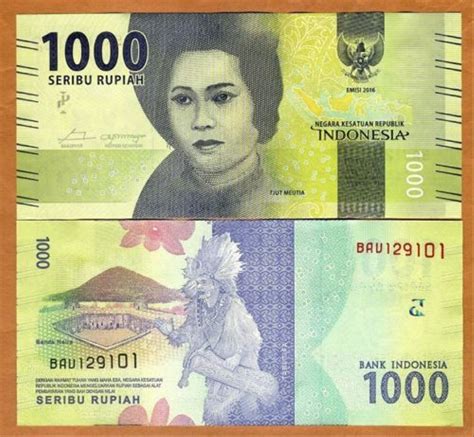 gambar uang seribu rupiah gambar terbaru hd