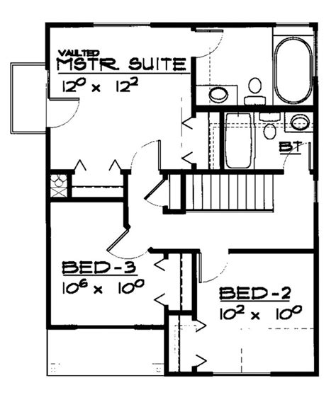 cottage style house plan  beds  baths  sqft plan   homeplanscom house plans