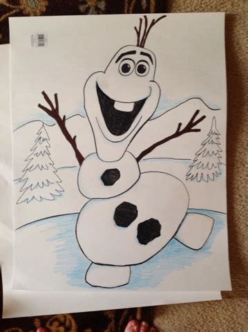 thebrownfaminaz olaf template printable olafs nose template  pin