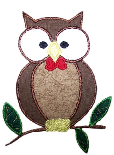 images  owl applique designs  pinterest