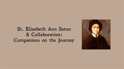 st elizabeth ann seton and collaboration