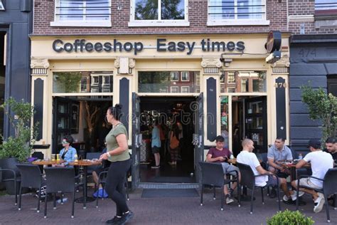 amsterdam coffee shop editorial stock image image  coffee