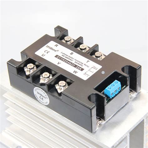 dc input  phase ac motor reversing ssr solid state relay motor control module china