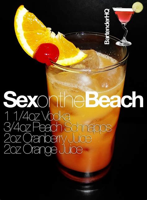 how to make a sex on the beach cocktail behind the bar or for your next party my items