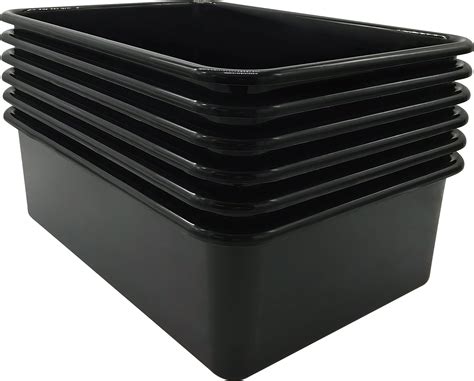 black large plastic storage bin  pack tcr teacher created
