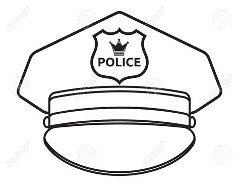 police hat clipart generator clipart