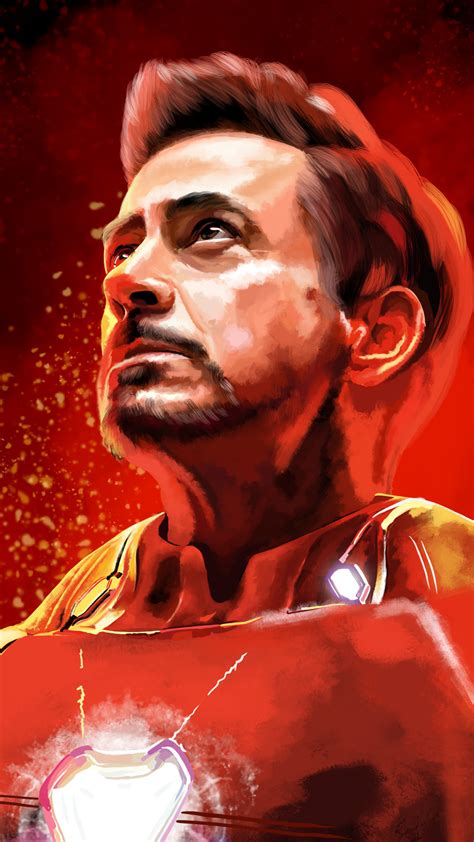 tony stark iron man mobile wallpaper hd mobile walls