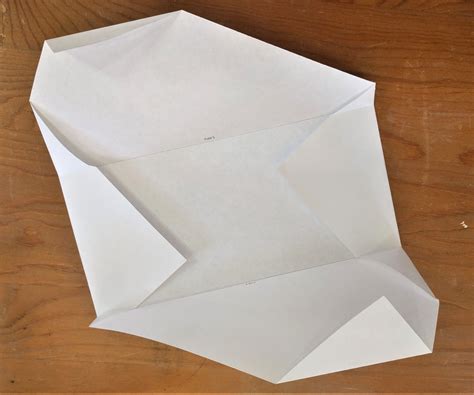 diy fold  letter envelopes      sheet  paper  steps