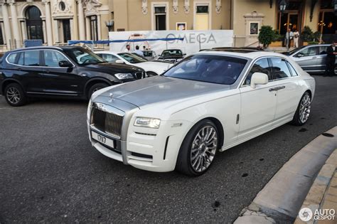 rolls royce mansory white ghost limited  june