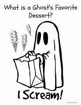 Ghost Halloween Jokes Joke Coloring Funny Puns Kids Printable Corny Choose Board Kid Riddles sketch template