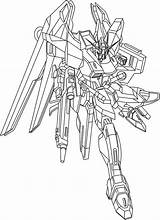 Gundam Kolorowanki Dzieci sketch template