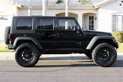 jeep yj black rims