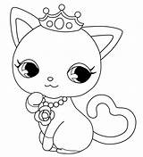 Coloring Jewelpet Pages Cat Cartoons Printable Coloriage 1890 Chat Animals Imprimer Mignon Kb Kitten Trop Choose Board Coloringpagesfortoddlers Printablefreecoloring sketch template