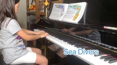 Alfred`s Lesson Book Level B Sea Divers Piano Youtube
