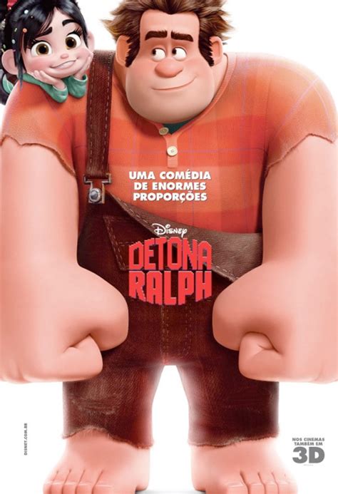three new international wreck it ralph posters come crashing in