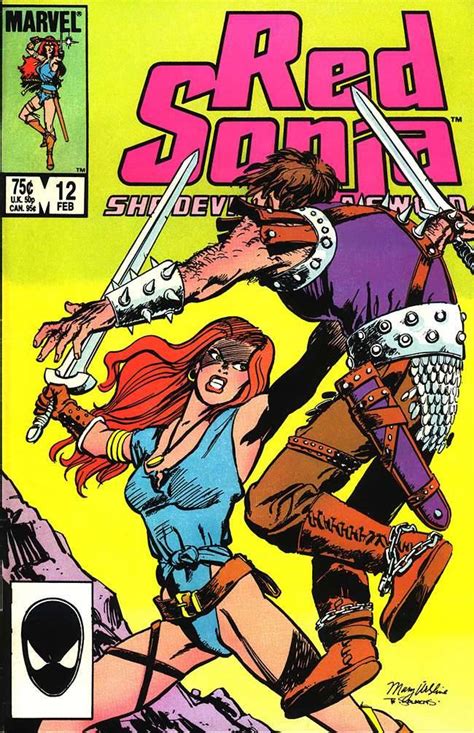 Red Sonja 1983 N° 12 Marvel Comics Guia Dos Quadrinhos