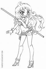 Coloring Nami Chibi Pages Yampuff Lineart Deviantart Sheets Adult Colouring Open Stamps Digi Printable Easy Books Color Puff Sailor Choose sketch template