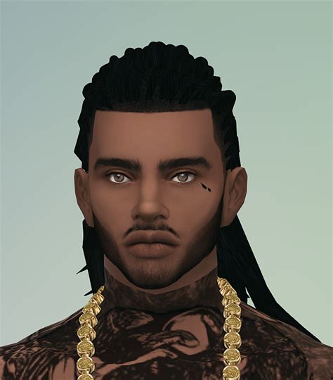 black guy hairstyles sims