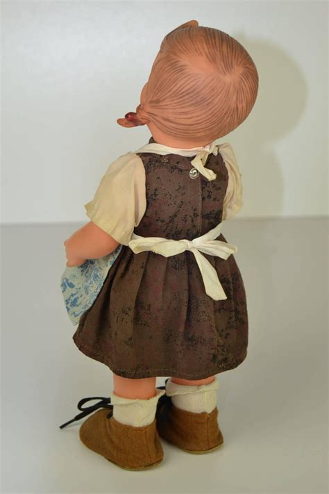 m j hümmel goebel rubber dolls with labels western germany for sale