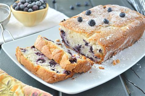 eggless blueberry cake  cake mix
