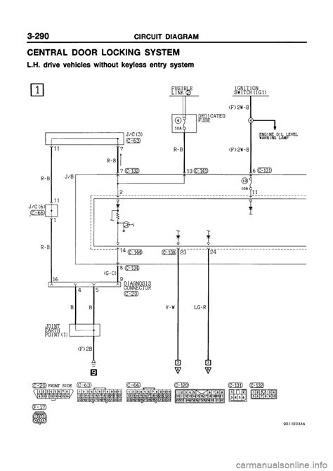 mitsubishi galant   electrical wiring diagram workshop manual  pages page