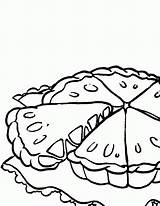 Coloring Pie Pages Popular sketch template