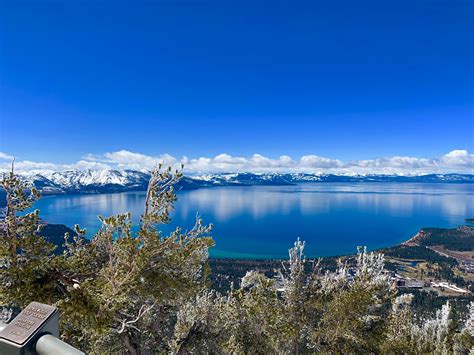 lake tahoe view  heavenly mountain   march routdoors