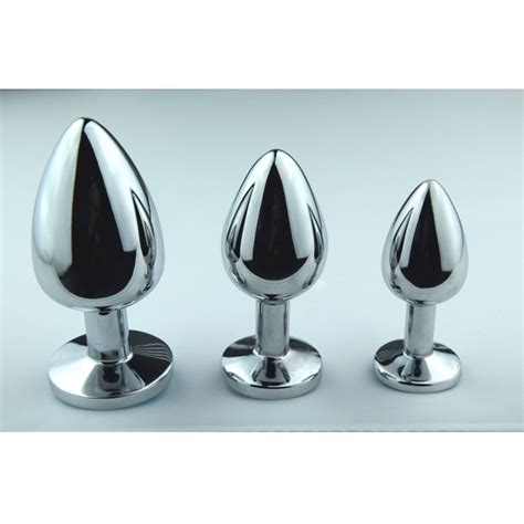 Metal Anal Plug Butt Toy Plug Anal Insert Stainless Steel
