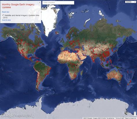 google earth imagery    google map blog