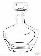 Coloring Bottle Pages Printable sketch template