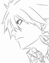 Gray Fullbuster Stingcunha Lineart sketch template