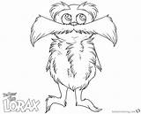 Lorax Pages Coloring Mustache Big Printable Getcolorings Color sketch template