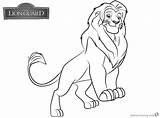 Simba Coloring Lion Pages Guard Printable Books Book Kids Color Da Bacheca Scegli Una sketch template