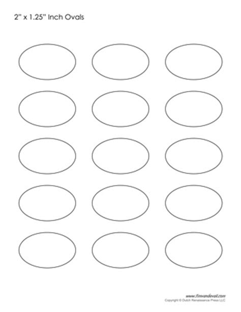 oval templates tims printables
