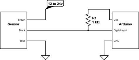interfacing  proximity sensor  arduino electrical engineering stack exchange