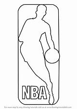 Coloring Nba Logo Draw Pages Drawing Sports Milwaukee Step Bucks Popular Learn Coloringhome Tutorial Hawks Atlanta Related sketch template