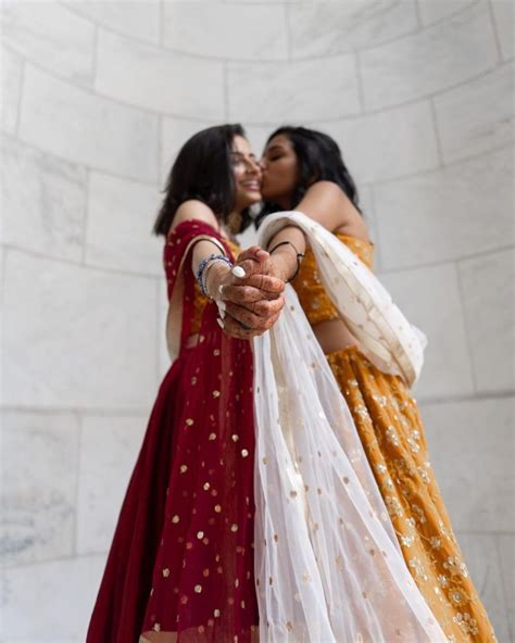 this hindu muslim lesbian couple s anniversary photoshoot proves love