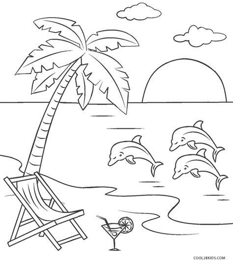 printable beach coloring pages  kids  printable coloring