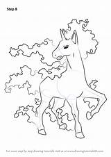 Rapidash Pokemon Draw Drawing Step Necessary Improvements Finally Finish Make Tutorials Drawingtutorials101 sketch template